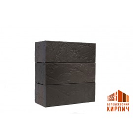 Керамический кирпич "Флеш Патина" (утолщенный, рифленый "Вавилон")