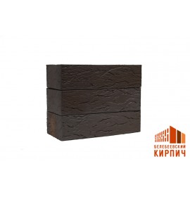 Керамический кирпич "Флеш Патина" (одинарный, рифленый "Рустик")